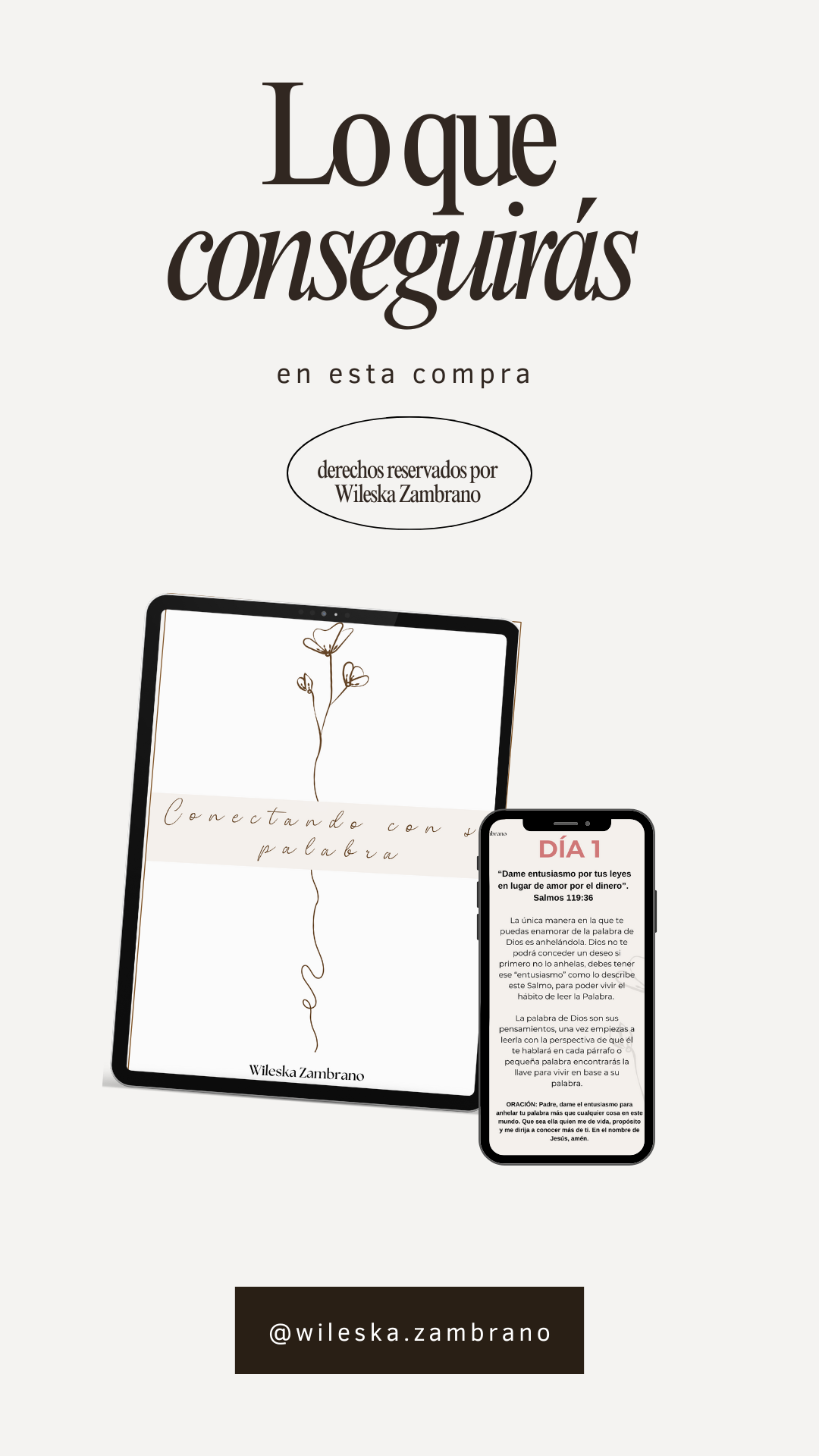 Devocional Conectando Con Su Palabra